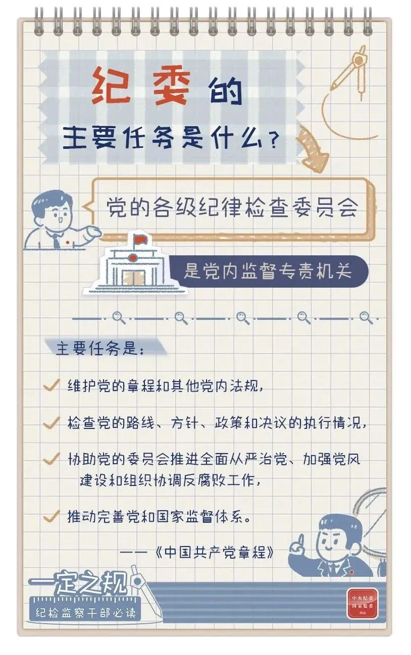 一定之规：纪委的主要任务是什么？